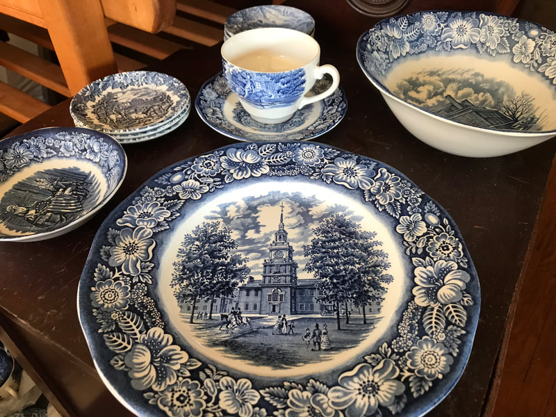 149 Pieces of Liberty Blue
Old North Church
Made in England